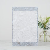 Strukturiertes Glas Briefpapier (Stehend Vorderseite)