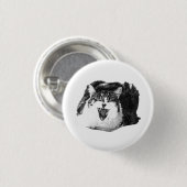 Strukturiertes Grinsen, Pin Art Button (Vorne & Hinten)