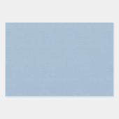 Strukturiertes Hellblau Geschenkpapier Set (Vorderseite)