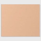 Strukturiertes Hellorange Geschenkpapier (Flach)