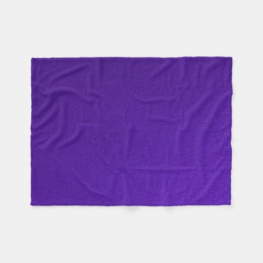 Strukturiertes Lila Fleecedecke (Vorderseite (Horizontal))