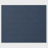 strukturiertes Marineblau Geschenkpapier (Flach)