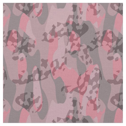 strukturiertes rosa und mauves Tarnmuster abstrakt Stoff (Nahaufnahme)