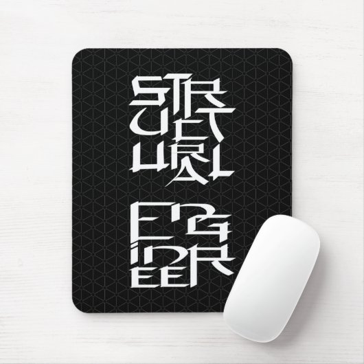 Strukturingenieur Mousepad (Mit Mouse)