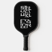Strukturingenieur Pickleball Schläger (Rückseite)