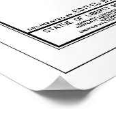 Strukturpolitische Freiheit Poster (Ecke)