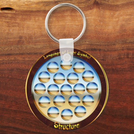 Strukturqualität im Soul Schlüsselanhänger (Vorderseite)