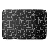 Strukturstahlmuster Badematte (Vorderseite)