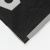 Strukturstahlmuster Fleecedecke (Ecke)