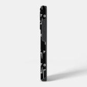 Strukturstahlmuster iPhone Hülle (Linke Seite)
