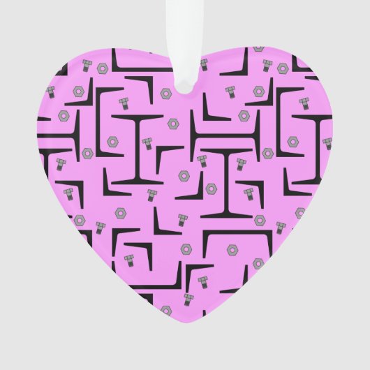 Strukturstahlmuster Ornament (Vorderseite)