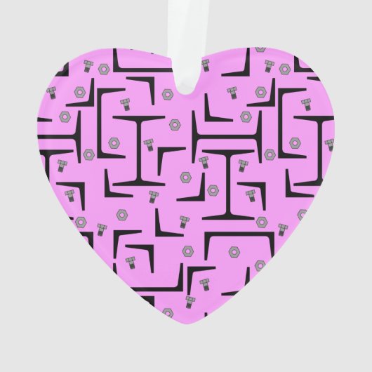 Strukturstahlmuster Ornament (Rückseite)