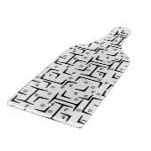 Strukturstahlmuster Schneidebrett (Ecke)