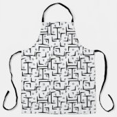 Strukturstahlmuster Schürze (Vorderseite)