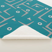 Strukturstahlmuster Sherpadecke (3/4)