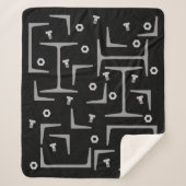 Strukturstahlmuster Sherpadecke (Vorderseite)