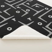 Strukturstahlmuster Sherpadecke (3/4)