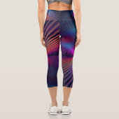Strukturstörung Capri Leggings (Rückseite)