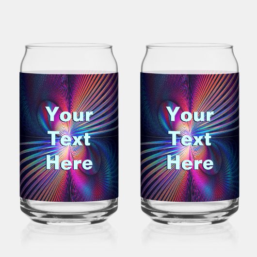 Strukturstörung Dosenglas (Vorderseite)