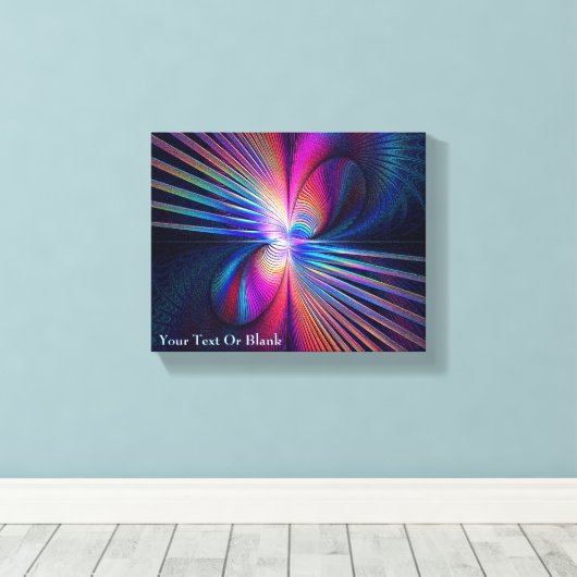 Strukturstörung Leinwanddruck (Insitu (Holzboden))