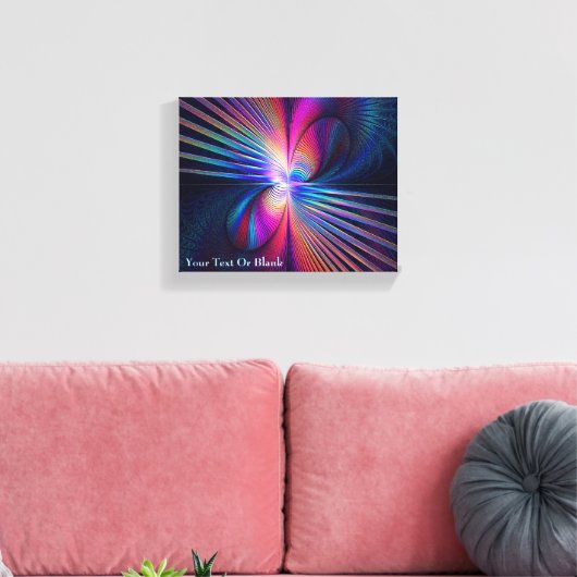 Strukturstörung Leinwanddruck (Insitu (Wohnzimmer))