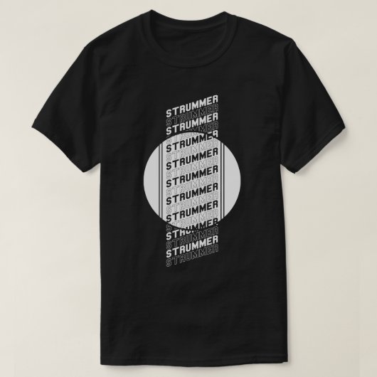 Strummer T-Shirt (Design vorne)
