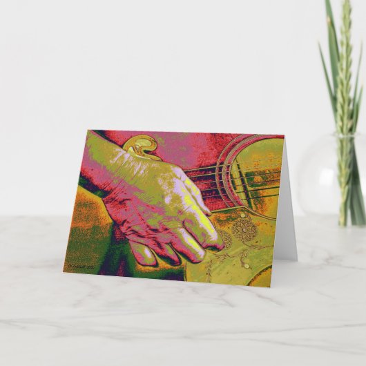 Strummin' Karte (Vorderseite)