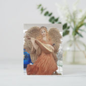 Strumming Angel Postkarte (Stehend Vorderseite)