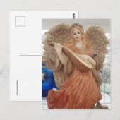 Strumming Angel Postkarte (Vorne/Hinten)