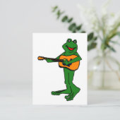 Strumming Fred Postkarte (Stehend Vorderseite)