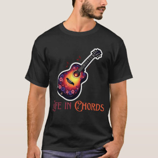 Strumming Vibes: Gitarre Inspiriert T - Shirt Coll