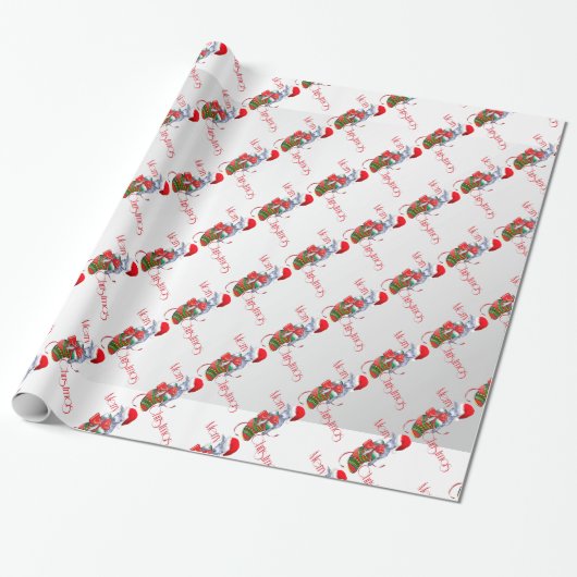 Strumpf Baby Goat Weihnachtswrapping Paper Geschenkpapier (Ungerollt)