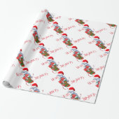 Strumpf Baby Goat Weihnachtswrapping Paper Geschenkpapier (Ungerollt)