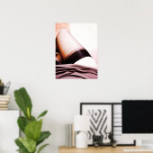 Strumpf Beine unter dem Rock Poster (Heimbüro)