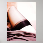 Strumpf Beine unter dem Rock Poster (Vorne)