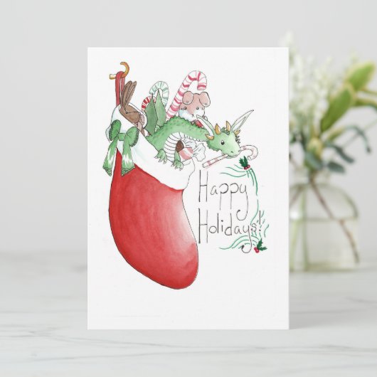 Strumpf Dragon Ankündigung (Stehend Vorderseite)