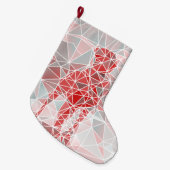 Strumpf Great Dane Pattern Großer Weihnachtsstrumpf (Vorderansicht (hängend))