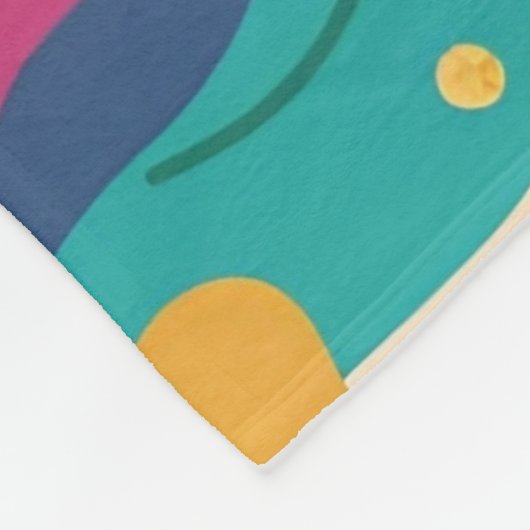 Strumpf Halloween-Herbstlaube Nahtloses Muster Fleecedecke (Ecke)