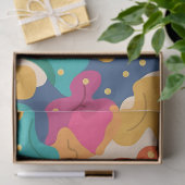 Strumpf Halloween-Herbstlaube Nahtloses Muster Seidenpapier (Geschenk)