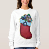 Strumpf-Shirt für Welpen Sweatshirt (Vorderseite)