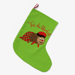 Strumpf Tio De Nadal Christmas Großer Weihnachtsstrumpf