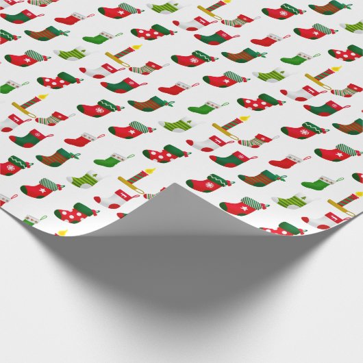 Strumpf- und Kerzenumhüllungspapier Geschenkpapier (Ecke)