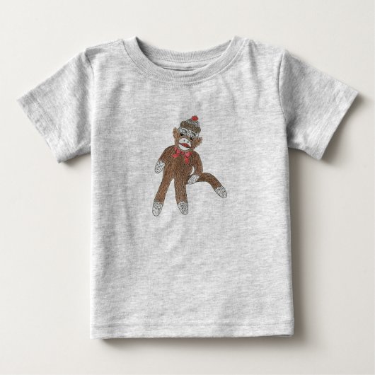 Strumpfaffe Baby T-shirt (Vorderseite)