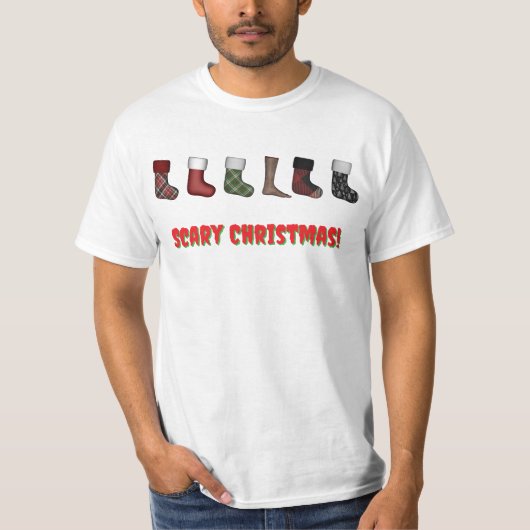 Strümpfe und Fuß T-Shirt (Vorderseite)