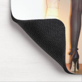Strümpfe und hoher Heels Mouspad Mousepad (Ecke)