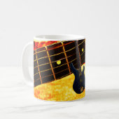 Strumpfen meiner Guitarenkaffee-Tasse Kaffeetasse (Vorderseite Links)