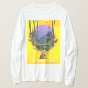 Strumpfhosen-illustrierte Karte T-Shirt