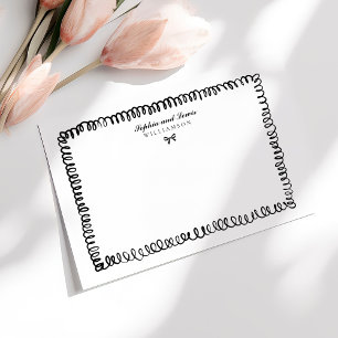 Strumpfhosen Mitteilungskarte