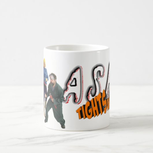 Strumpfhosen und Kämpfe: Asche warf voll Tasse! Kaffeetasse (Mittel)