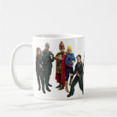 Strumpfhosen und Kämpfe: Asche warf voll Tasse! Kaffeetasse (Links)